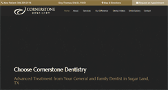 Desktop Screenshot of mysugarlanddentist.com