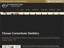 Tablet Screenshot of mysugarlanddentist.com